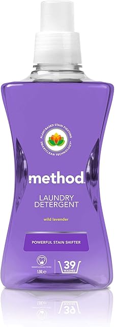 Method Laundry Detergent, Wild Lavender, 39 Washes