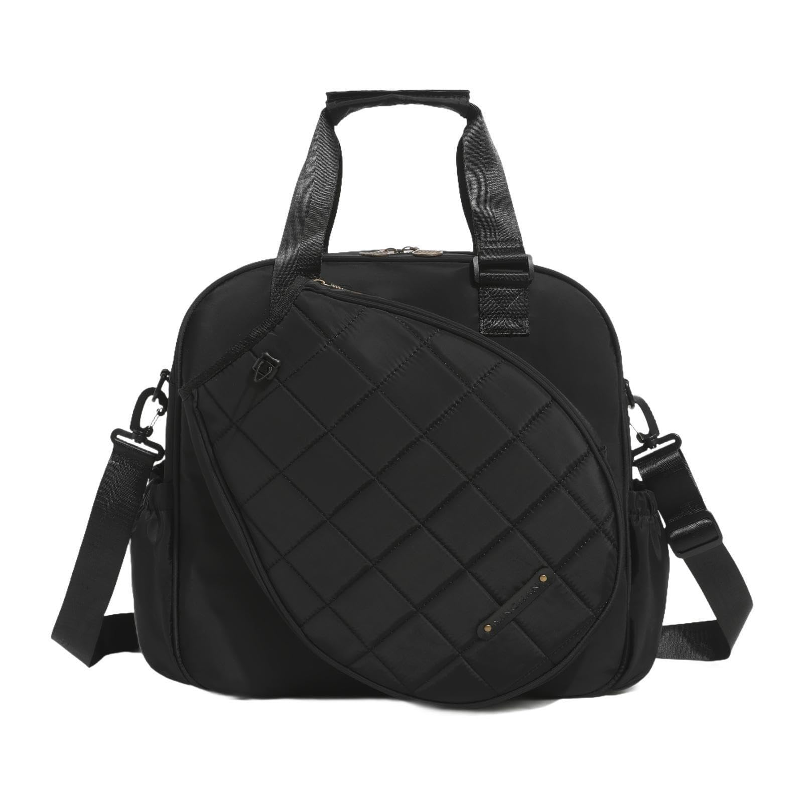Borsa Sportiva da Badminton e Tennis, con Caratteristiche di impermeabilità Elevate e Grande capacità, per Donne appassionate di Sport, Grande Borsa