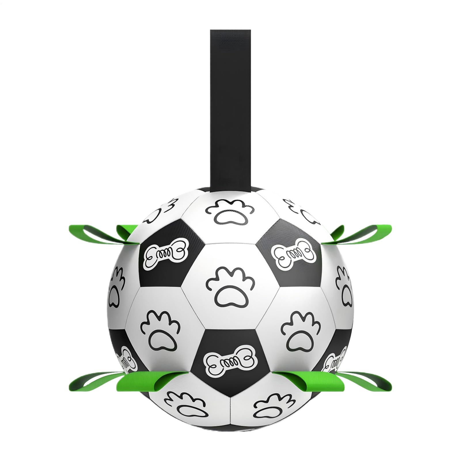 Balle pour chiens ultra robuste pour entraînement interactif et jeux de plein air