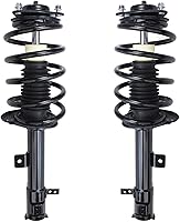 Vista 1249 de Detroit Axle - Kit de suspensión delantera de 10 piezas para Chevy Aveo Aveo5 Pontiac G3 Wave 2 Ready Struts Assembly 2 Enlaces de barra