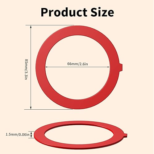 Miniatura 6 de Sello de válvula de descarga para Kohler, paquete de 2 unidades mejoradas de material de silicona Kit de válvula de descarga para tanque de inodoro