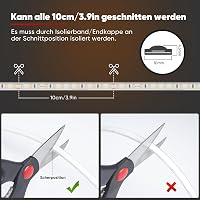 Shine Decor 20m LED szalag 220V IP65 vízálló meleg fehér konyhai világítás 3