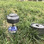 DESERT & FOX Ultralight Mini Camping Stove, 2600W Power Titanium Alloy Automatic Foldable Outdoor Cookware Tool for Picnic, Cookout, Camping, Hiking - Image 2