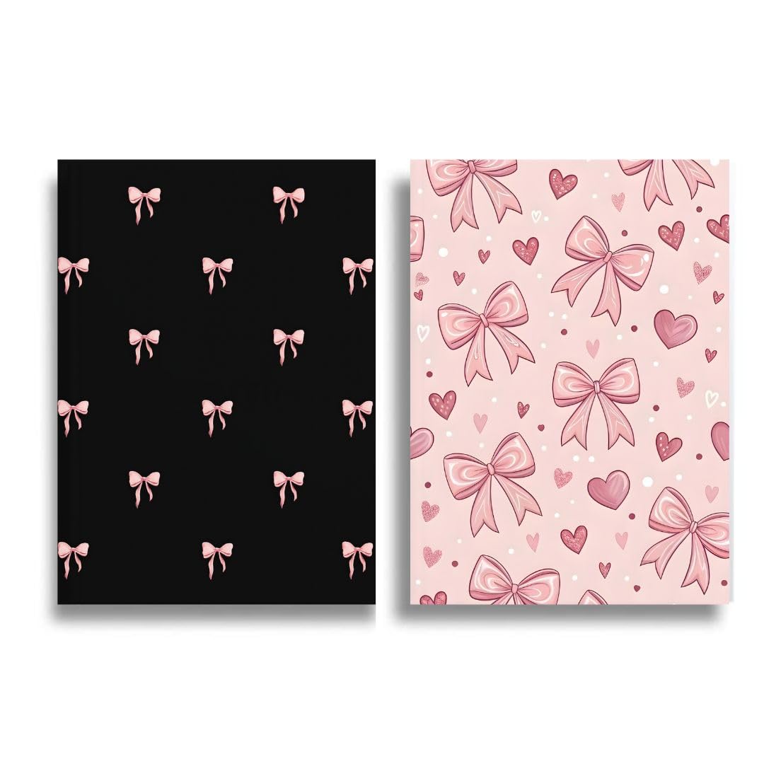 A5 Unruled Soft Cover Diary For Girls - Pack of 2 | 95 GSM Thick Paper, 40 Sheets (80 Pages) | Journal for Writing, Sketching & Notes | Journal for School, College & Office Use-image-26