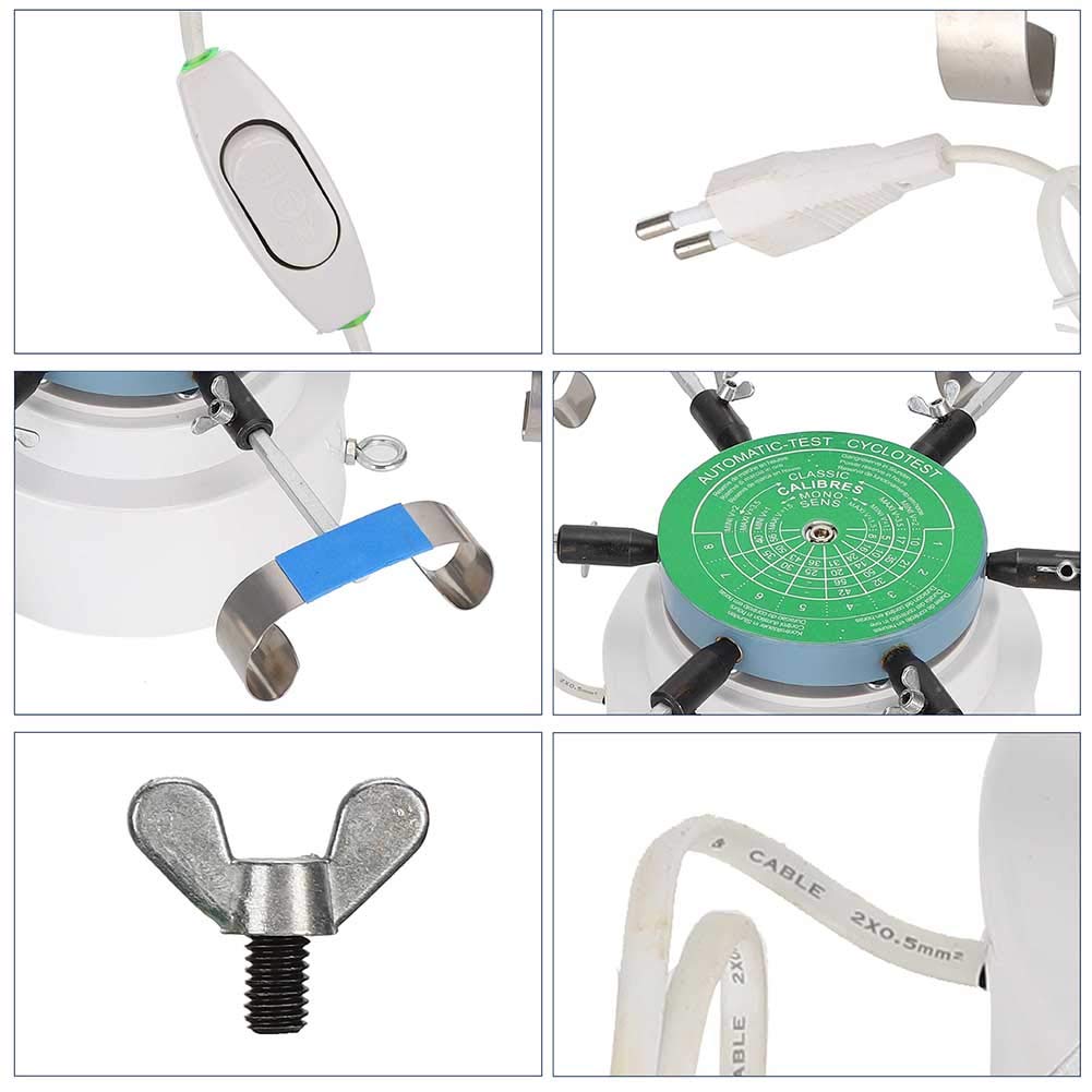 Machine Testeur De Remontage Montre Automatique - Pour Horloger Ou Passionné - 220V - Diamètre 14 Cm