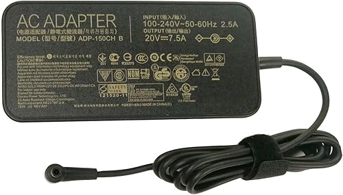 Cargador adaptador de CA de 20V 7.5A 150W para Asus ROG Strix G531 ROG G531 FX95D VX60G FA506 FA706 FX505DT G531GT-BQ012T G531GT-BQ020T TUF Gaming