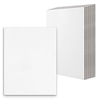 Vista 13 de Golden State Art Paquete de 50 hojas de cartón corrugado blanco por un lado, 5 x 7 pulgadas, insertos de cartón plano para correo, embalaje