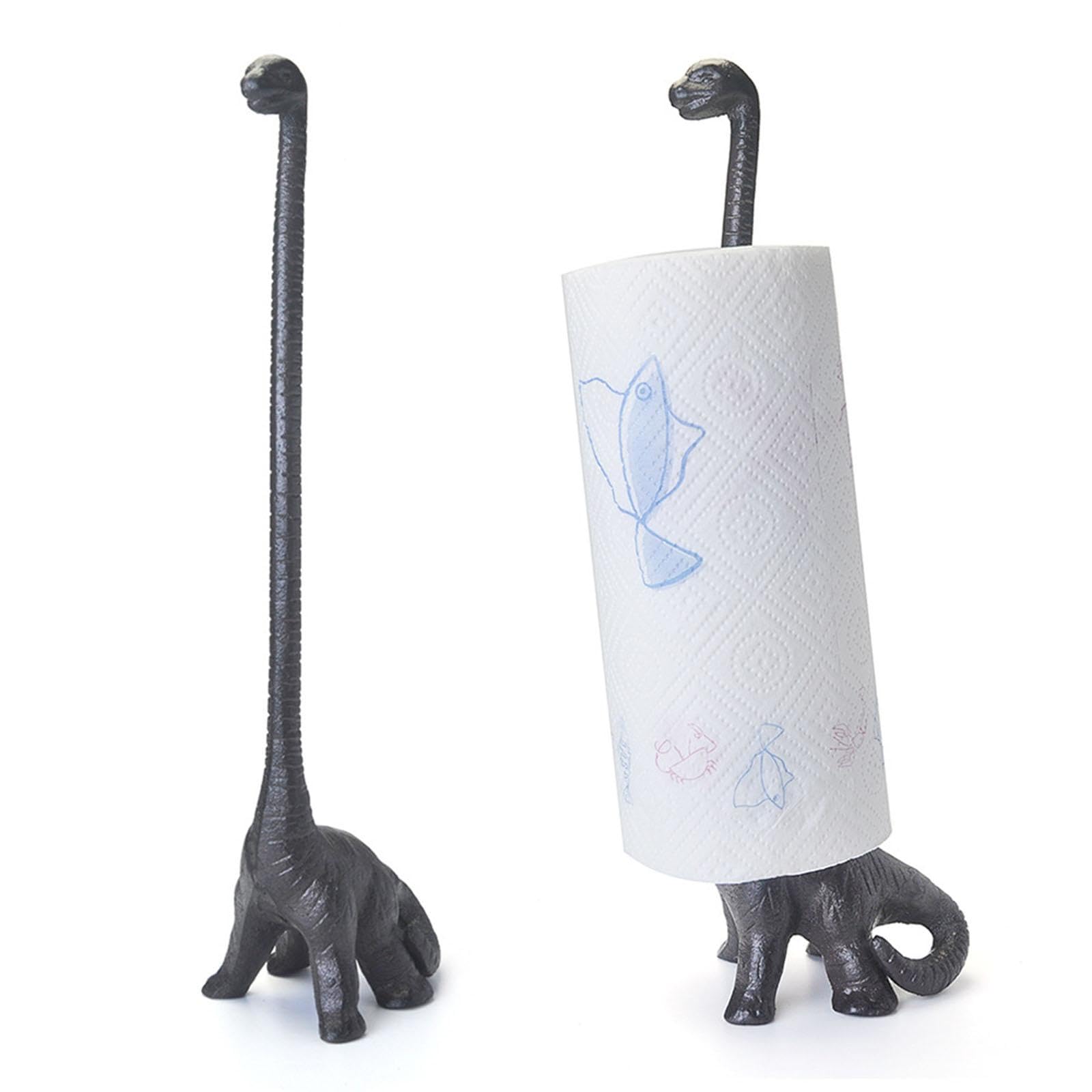 Papierhalter mit Dinosaurier, Freistehender Halter für Badezimmer Und Küche