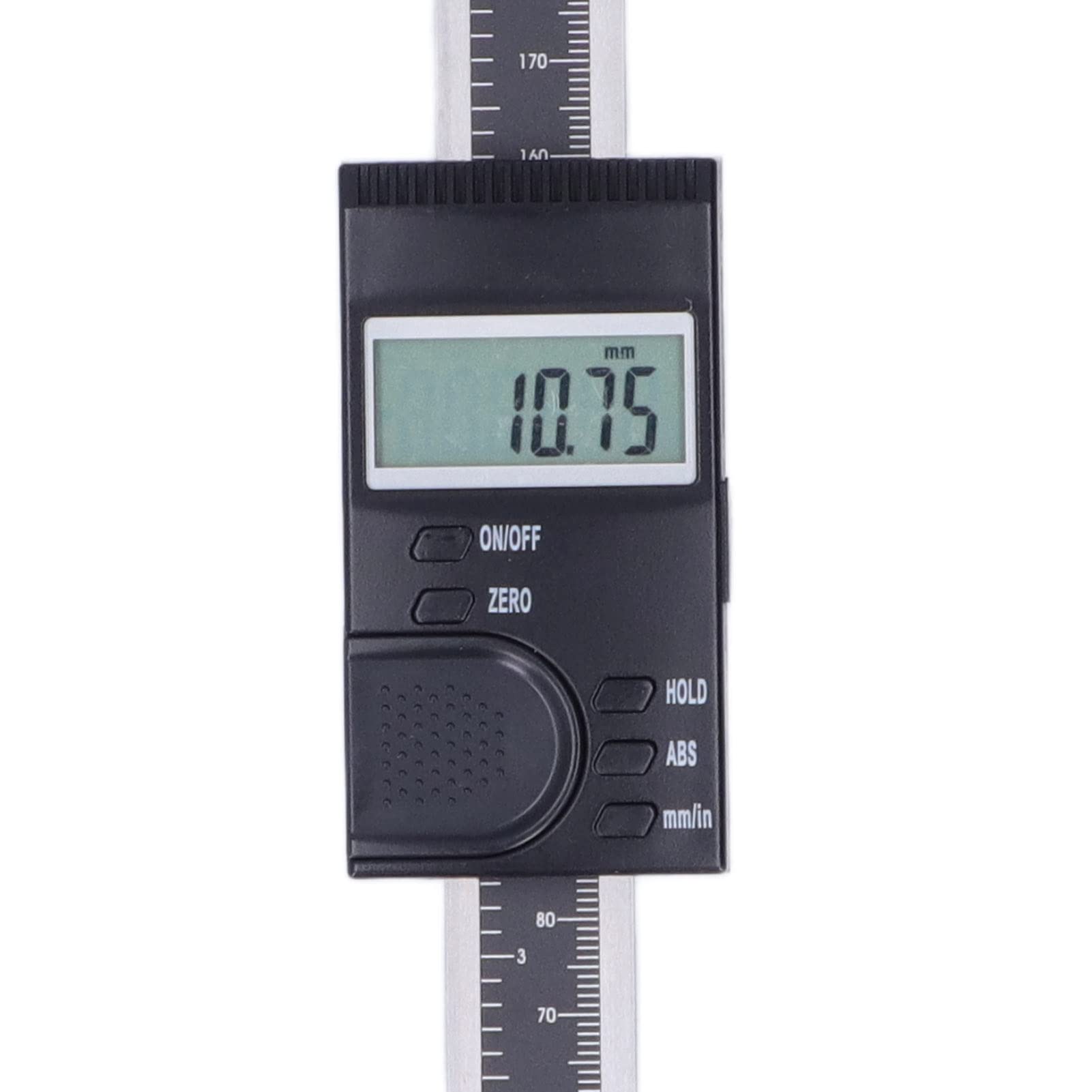 Vertikaler digitaler Messschieber, IP45, wasserdichtes LCD-Display, Laserskala, Edelstahl, für Fräsmaschinen und industrielle Messungen (0-200mm)