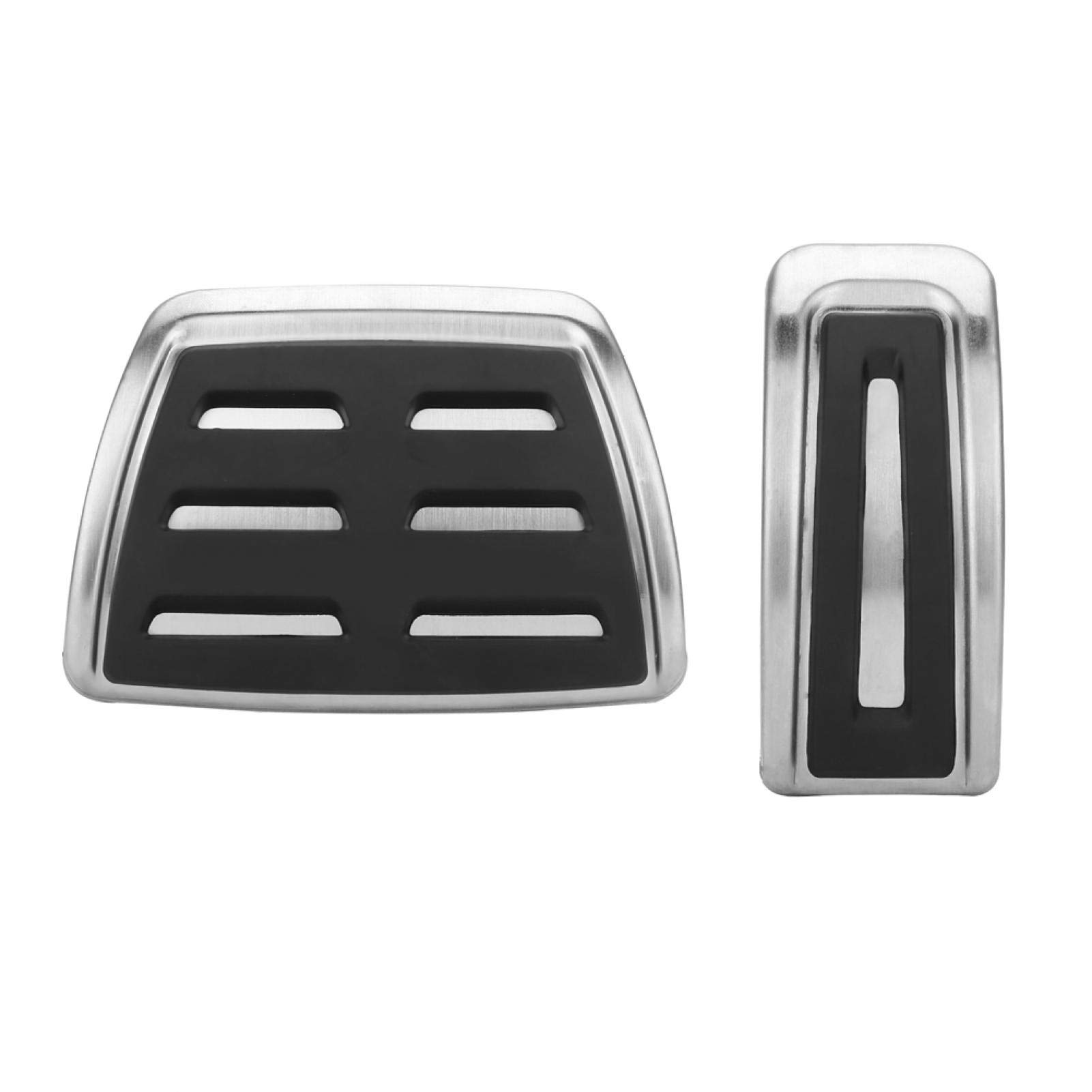 Dioche Lot de 2 couvre-pédales automatiques en acier inoxydable pour A1