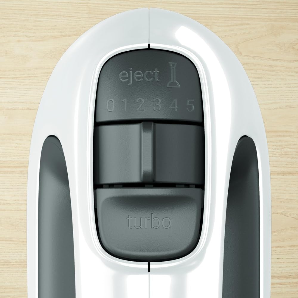TEFAL Prep'Mix+ HT4611 Mikser ręczny, 500W, 5 prędkości, Funkcja Turbo, Końcówka blendująca do zup i puree, Mieszadła ze stali nierdzewnej