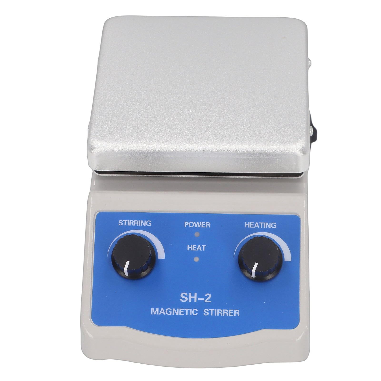 Fafeicy Agitatore Magnetico Piastra Riscaldante Miscelatore da Laboratorio Agitatore Magnetico con Piastra Riscaldante con Riscaldamento 180 W 0-1600 Giri/min
