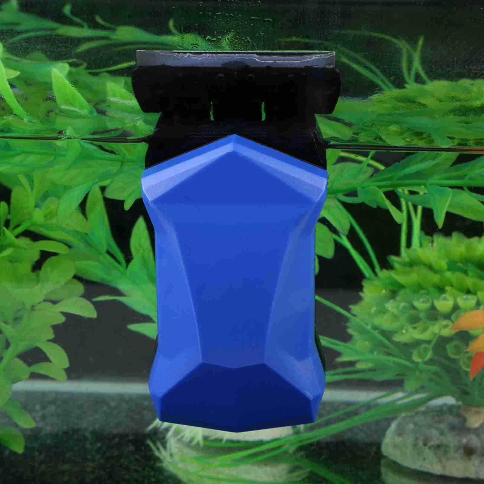 Aquarium-Glasschaber, magnetischer Reiniger für einfache Reinigung in Aquarien