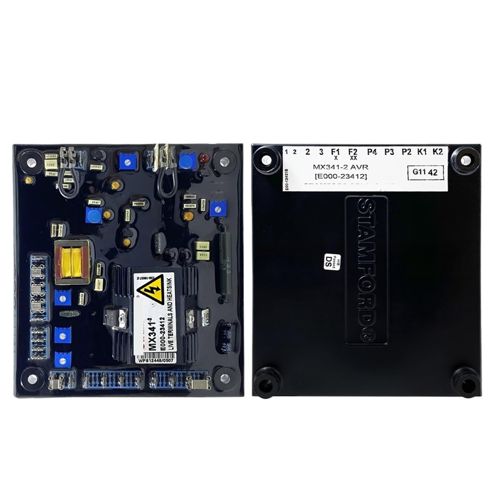 0P7BR328B 1pcs MX341-2 AVR Generator Automatic Voltage Regulator Stabilizer Control Module Board Genset Part