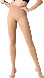 Women's 2-6 Pairs Opaque Control Top Tights Comfort Stretch 70 Denier Pantyhose