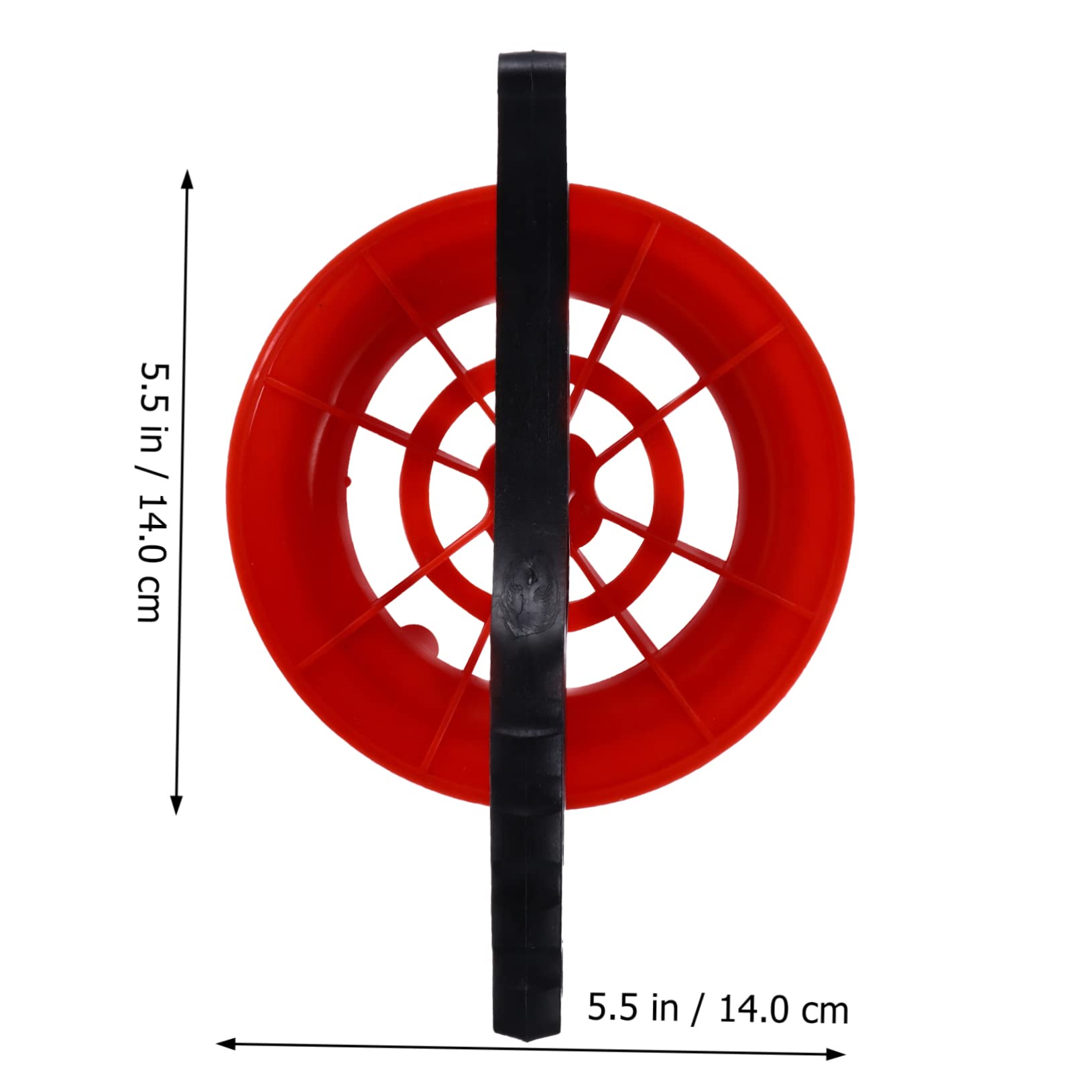 Kisangel 2Pcs Winder Tool Ergonomic Hand Wheel Wheel String for Flying for Beginners Essential Kite Flying Kit