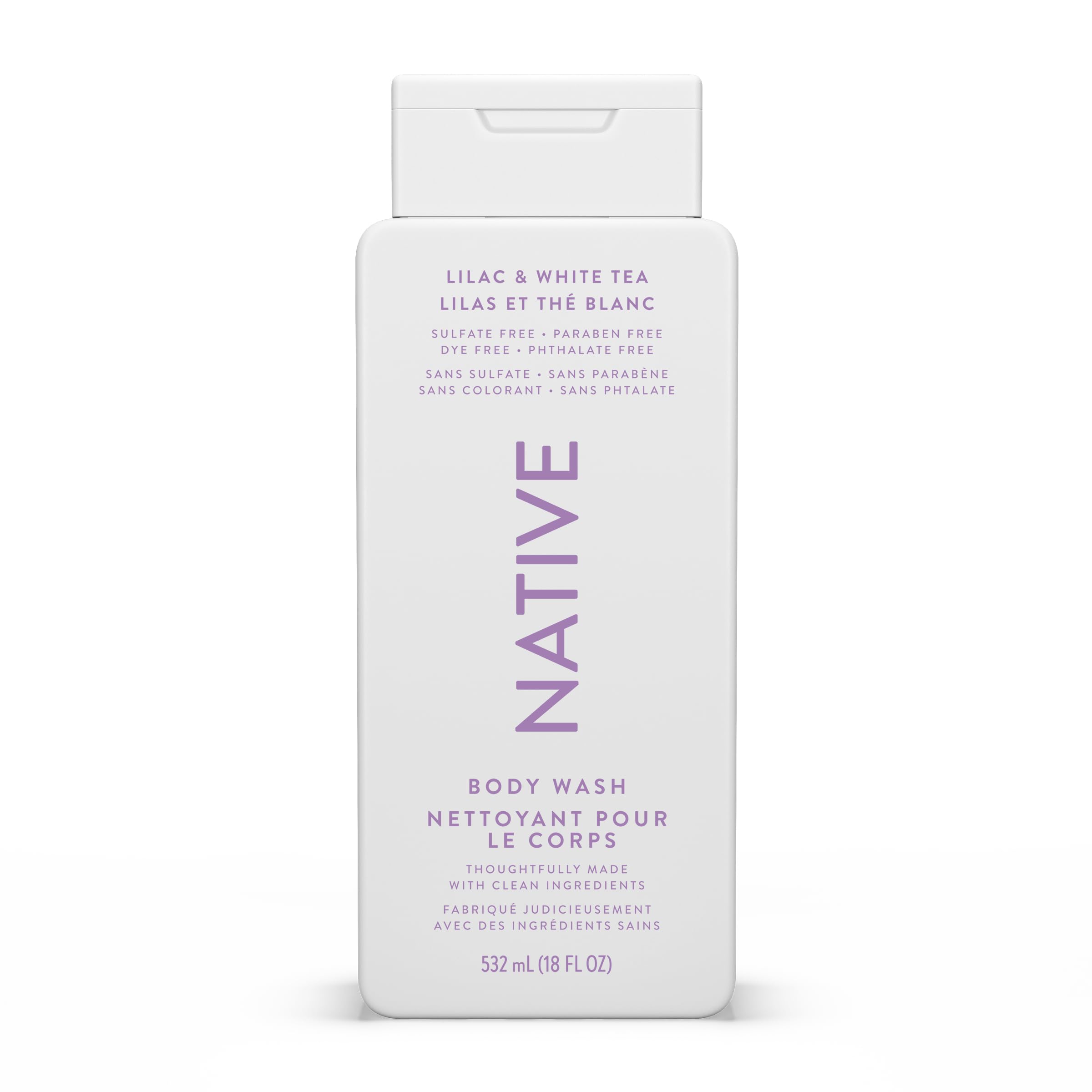 Native Body Wash Lilac & White Tea, 532 mL - 2