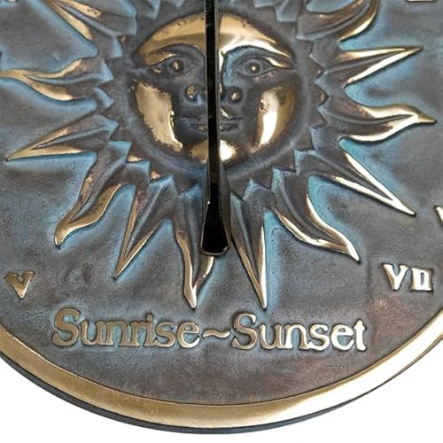 Rome Industries 2370 Brass Sunrise/Sunset Sundial thumb #8