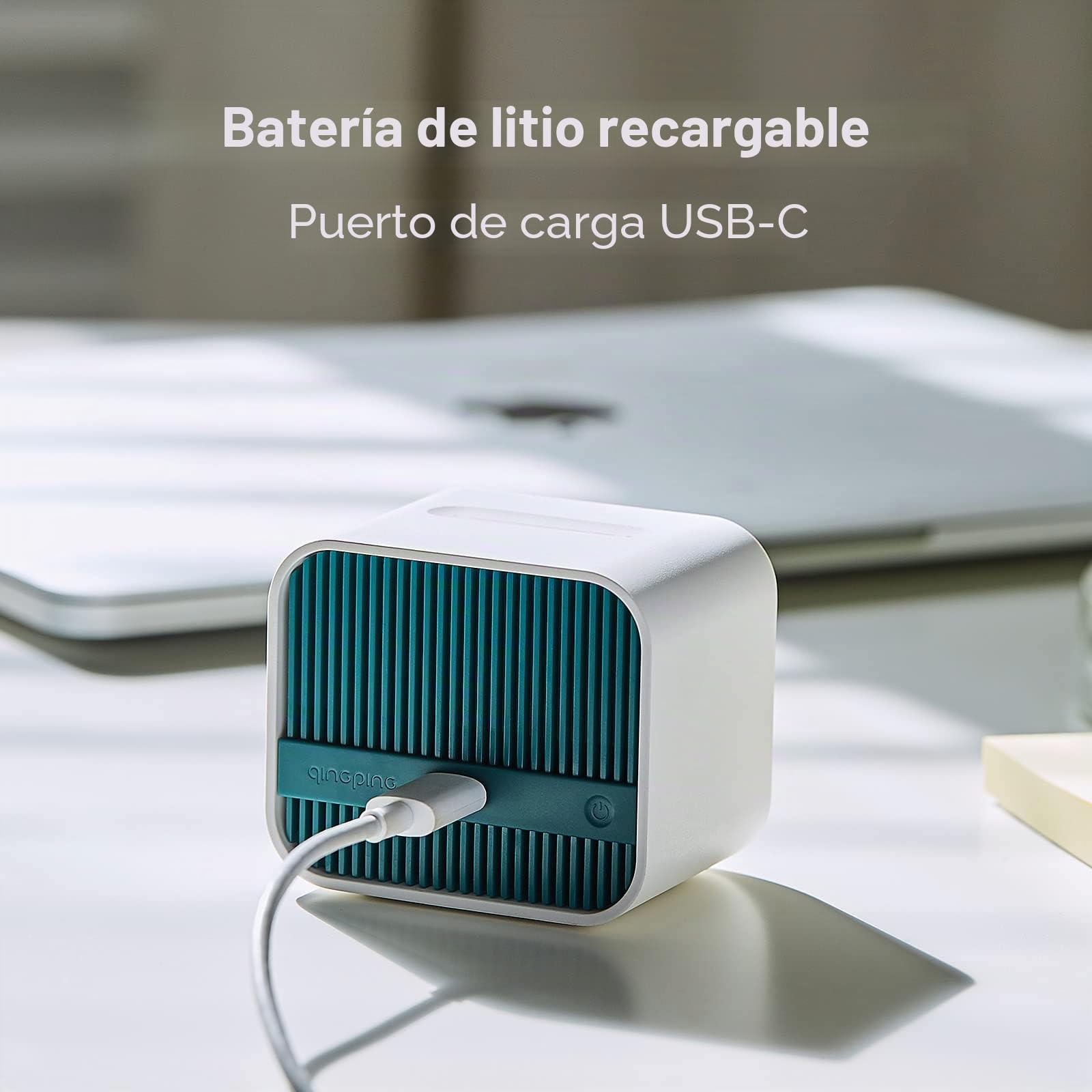 Qingping Air Monitor Lite, sensor de calidad del aire interior Wi-Fi compatible con Apple HomeKit detecta CO2, PM2.5, PM10, temperatura y humedad