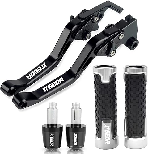 Miniatura 6 de Freno de mano, accesorios de motocicleta, palancas de embrague de freno CNC, mango de manillar, agarres de mano para Yamaha XT660R XT 660R 2004-2016