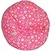 American Furniture Alliance Print Collection Jr Child Bean Bag, Pink Flower