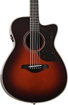Yamaha A-Series AC3R Acoustic-Electric Guitar with Soft Case, Tobacco Sunburst