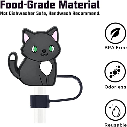 Miniatura 8 de Tapa de paja para copa Stanley, cubierta de paja de oso de silicona compatible con vaso Stanley Cup de 30 y 40 onzas, cubierta de popote