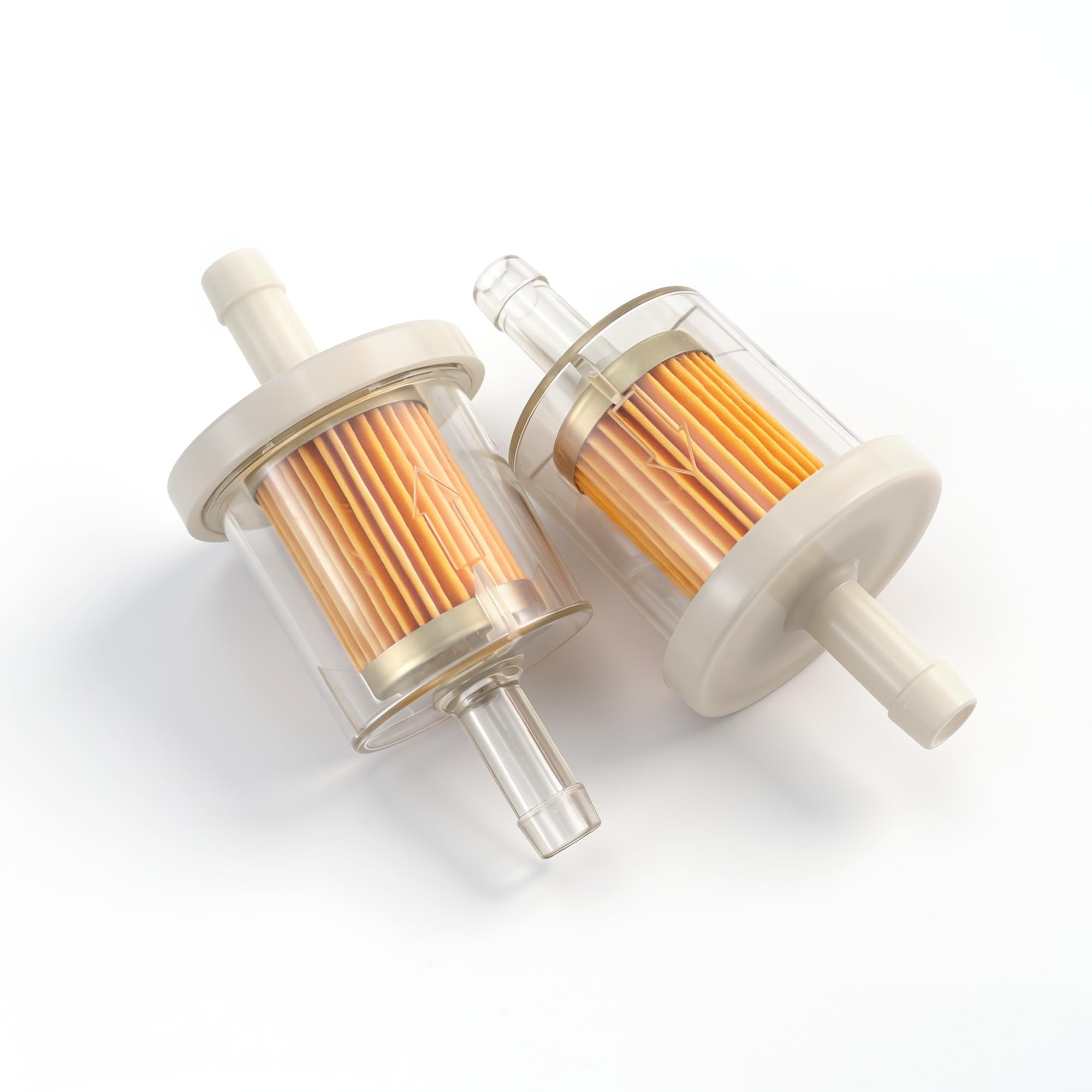 2 PCS Inline Fuel Filter Gas Filters for 8mm Motorcycles Quads Lawn Mowers Generators Karts — view 4