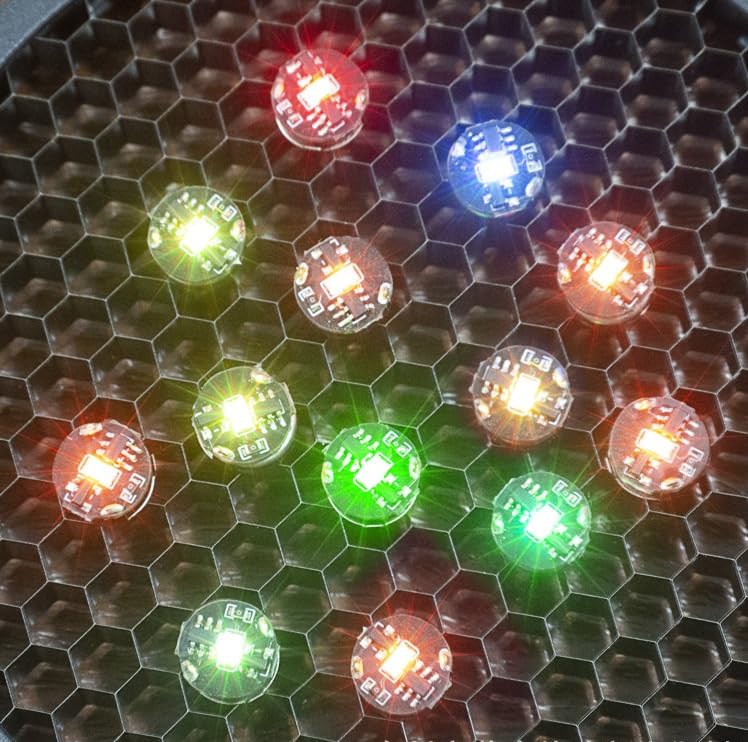 Amazon.co.jp: レインボーグラデーション 磁石スイッチ LED