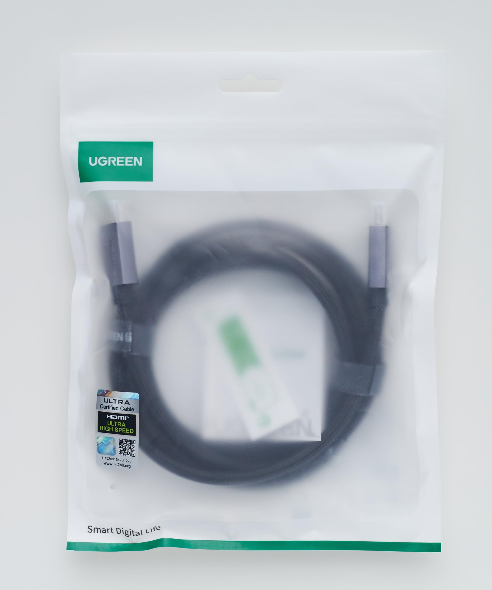 UGREEN Câble HDMI 2.1 8K Certifié 1M – 48Gbps, 8K 60Hz, 4K 240Hz, Nylon Tressé, PS5 Xbox MacBook