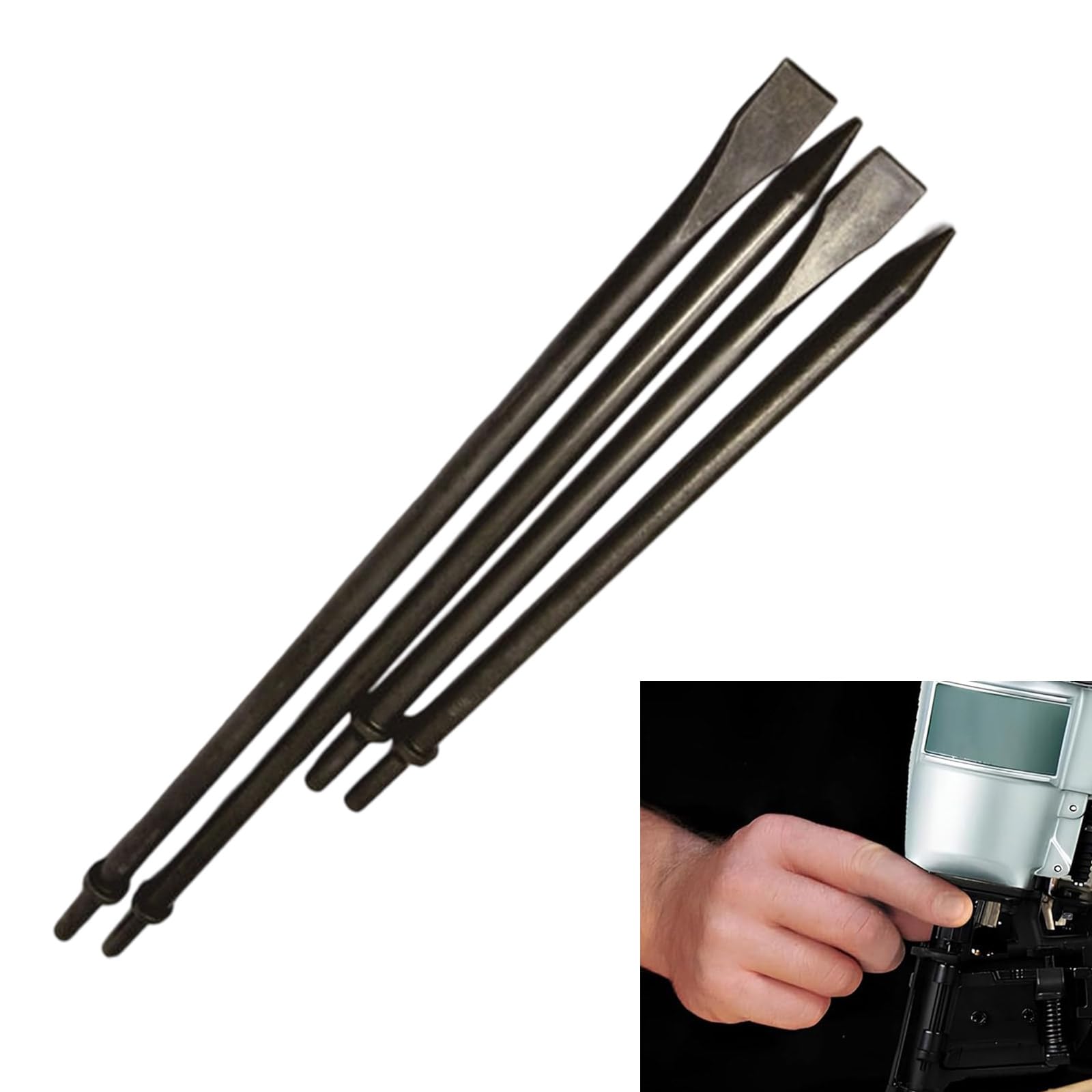 Raschietto Da 350 Mm Da 450 Mm A Coglione Pneumatico A Coglione Rotondo E Calceselle Piastrelle Pneumatiche Martello Pneumatico
