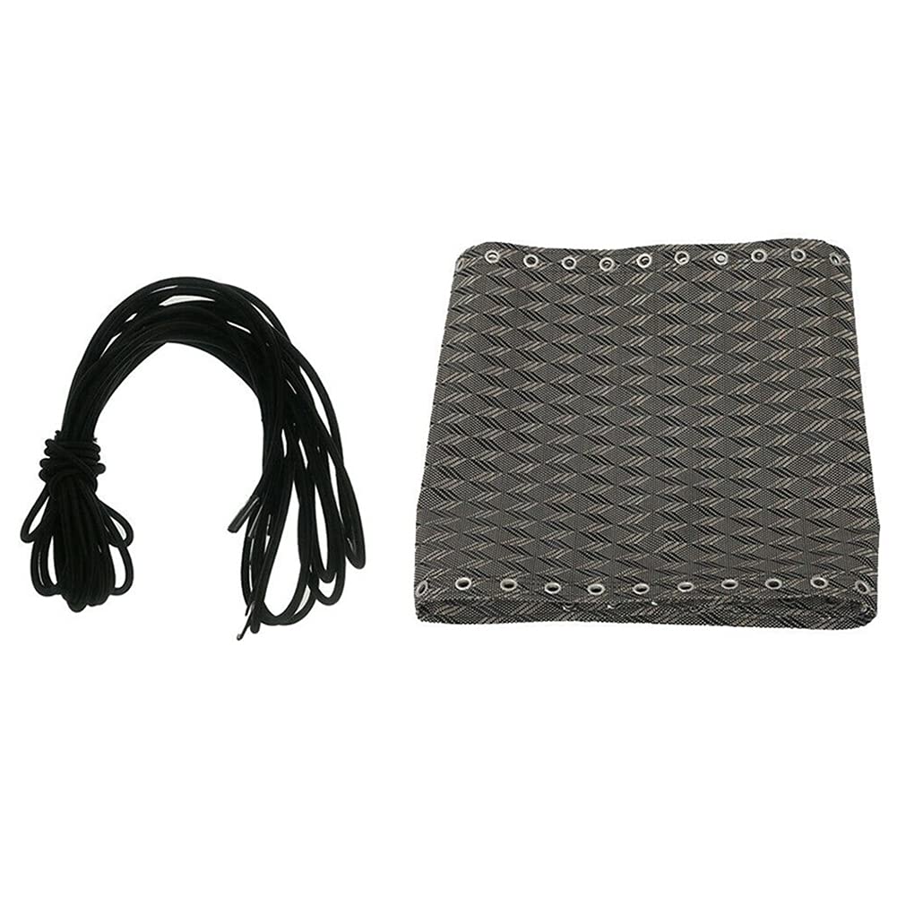 Bloepum Recliner Cloth with Elastic Cord,Breathable Chair Replacement Fabric,for Yard Garden Beach,As Shown