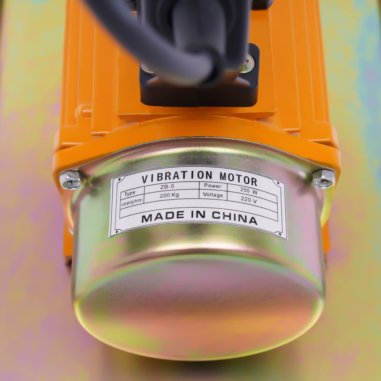 Vibratore elettrico per calcestruzzo, 200 kg, velocità 3500 giri/min, rotore di precisione per calcestruzzo, monofase, per edilizia, autostrada, ponte