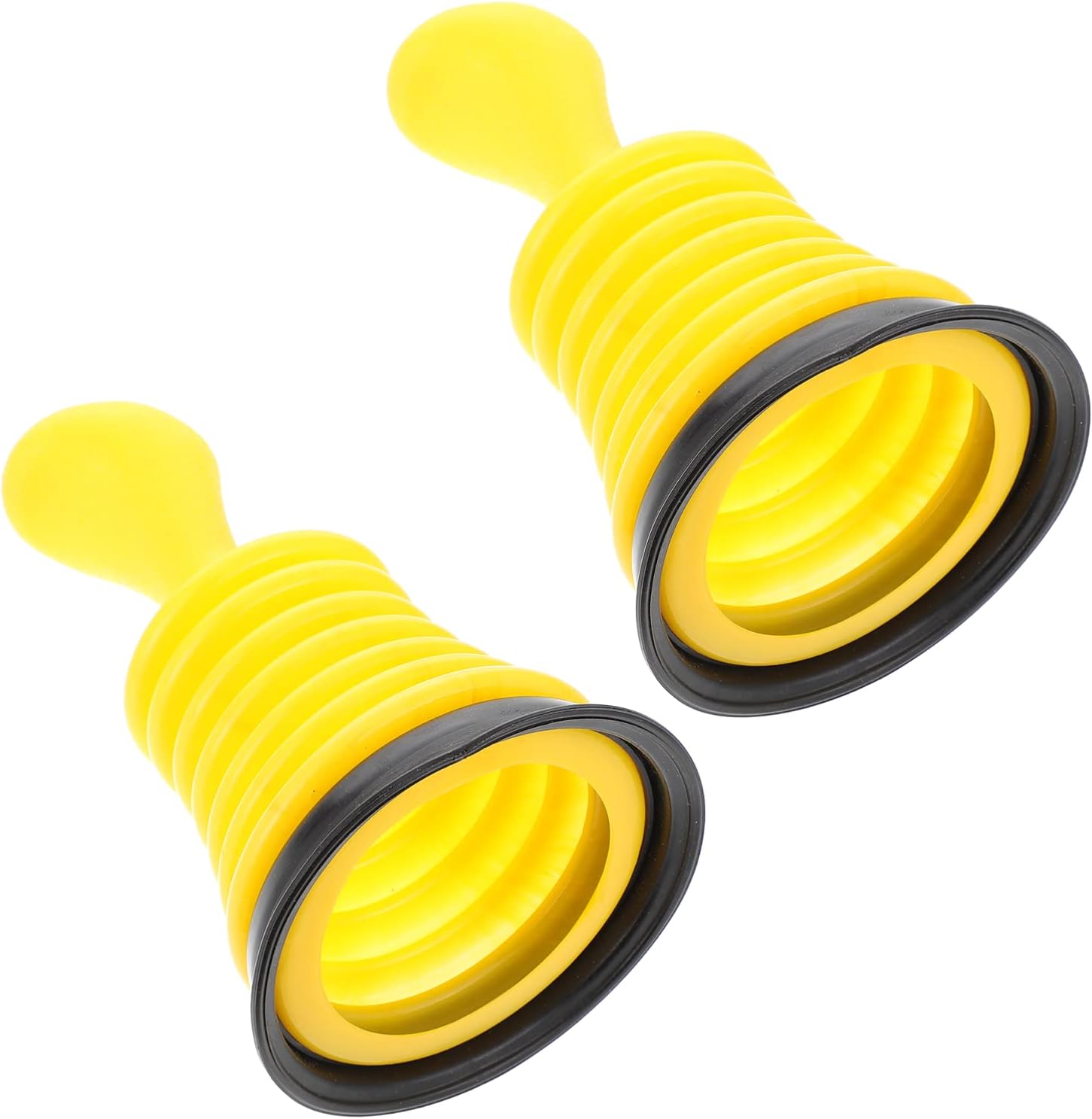VILLCASE Sink and Drain Plunger, 2pcs Mini Plunger with