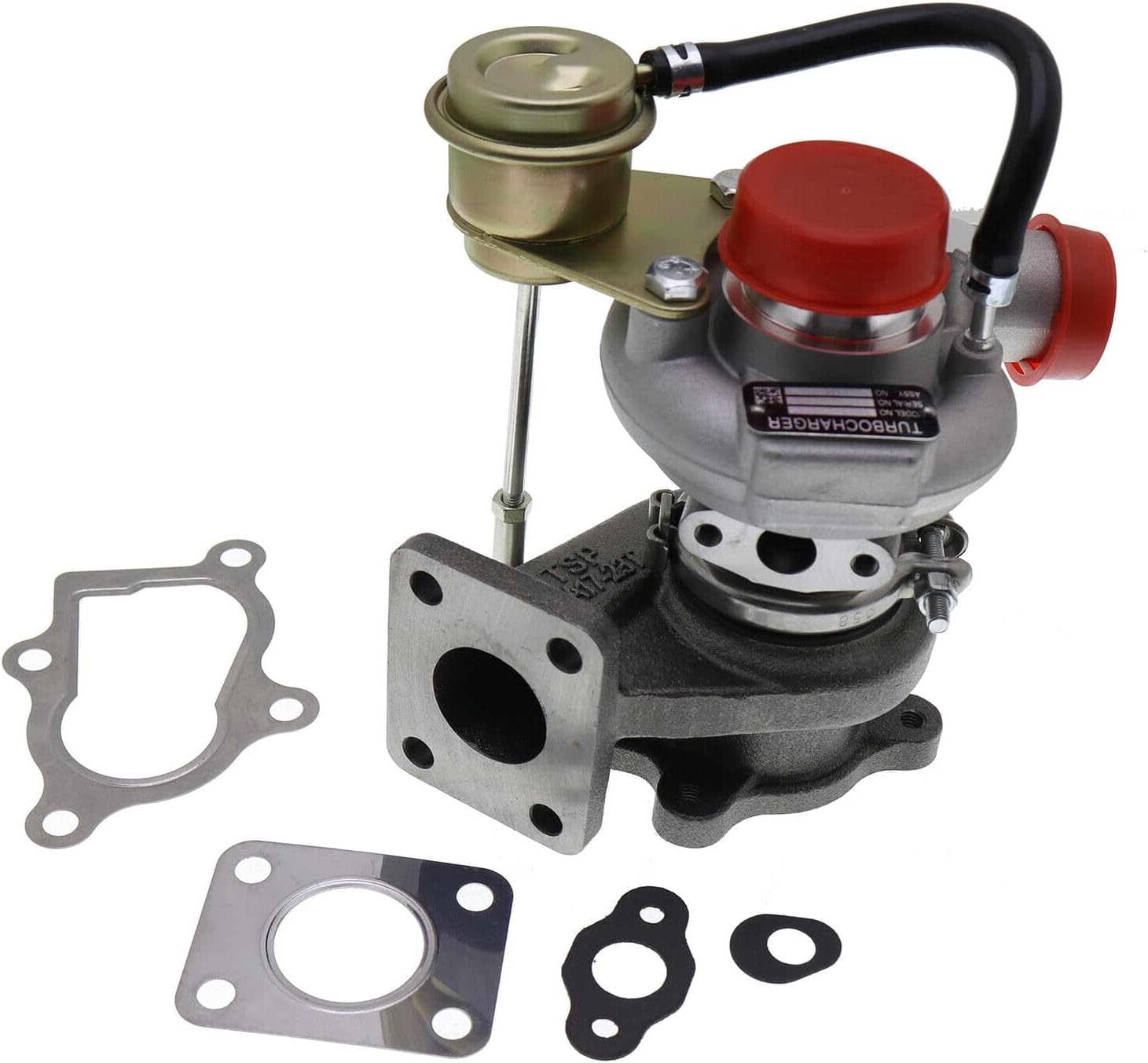 Solarhome New Turbocharger 49131-02020 4913102020 4037141 for New Holland LS185.B Skid Steer Loader 334TM2 Engine