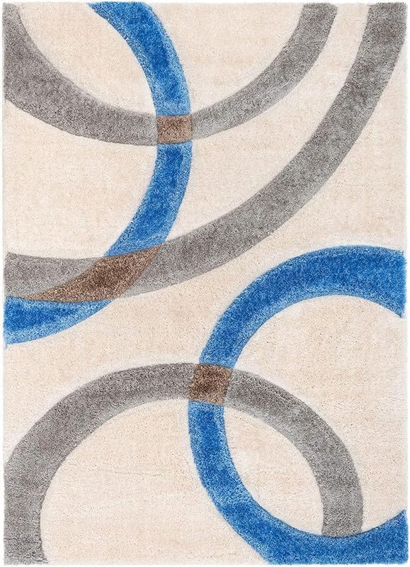 Image of Carpet for Hall | Carpet for Living Room |12X15 FEET Rugs for Bedroom | Carpet | Rug for Living Room | Carpet & Rugs for Home Decor | Carpet for Bedroom Floor (White Gray Multi)