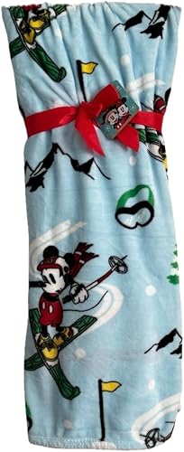 Miniatura 6 de Disney - Mantas y mantas navideñas (gris, Spider-Man con sombrero de Papá Noel y luces de cadena, manta de 50 x 70 pulgadas)