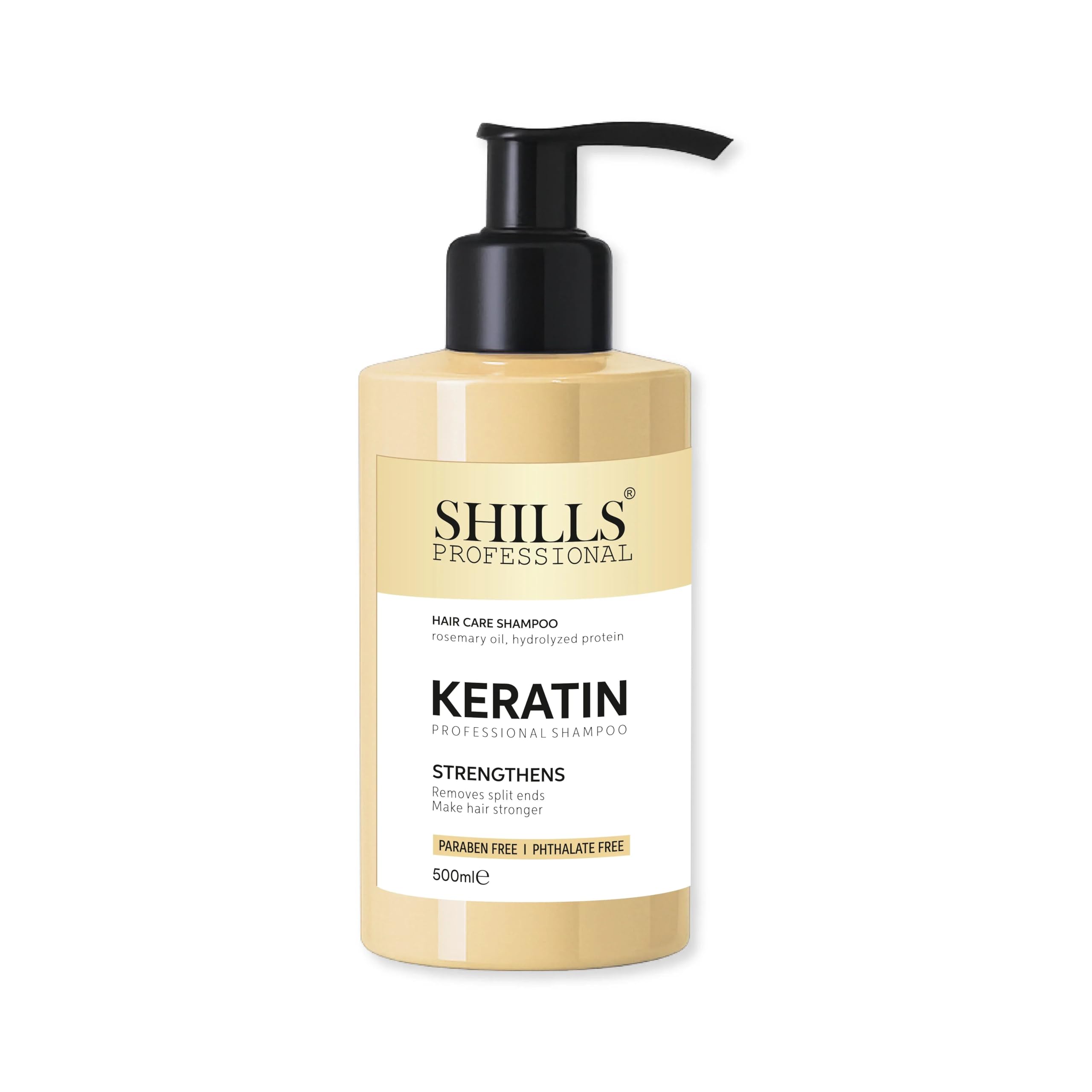 Shills Professional Salon Hair Shampoo 500ml | Keratin, Smoothening, Hair Fall Control & Damage Repair Variants | Sulphate-Free Shampoo for Dry, Frizzy & Damaged Hair | For Men & Women (Keratin)-picture-10
