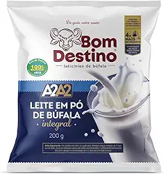 Leite Em Pó A2a2 Integral De Búfala 200g Bom Destino