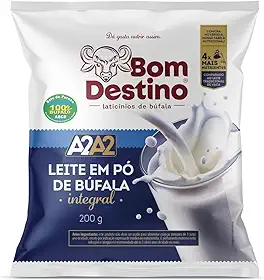 Leite Em Pó A2a2 Integral De Búfala 200g Bom Destino