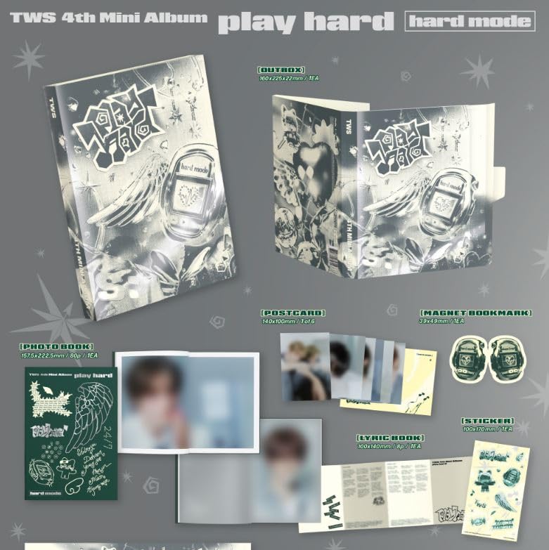Amazon.co.jp: TWS - 4th MINI ALBUM [ play hard ] 韓国盤 (hard mode