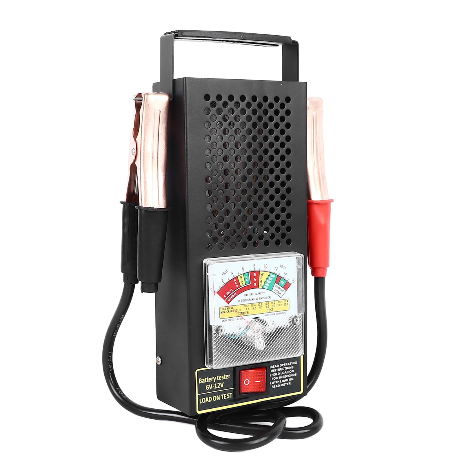 LICAEVEY Tester Akumulatora Samochodowego 12V, Wysokiej Dokładności
