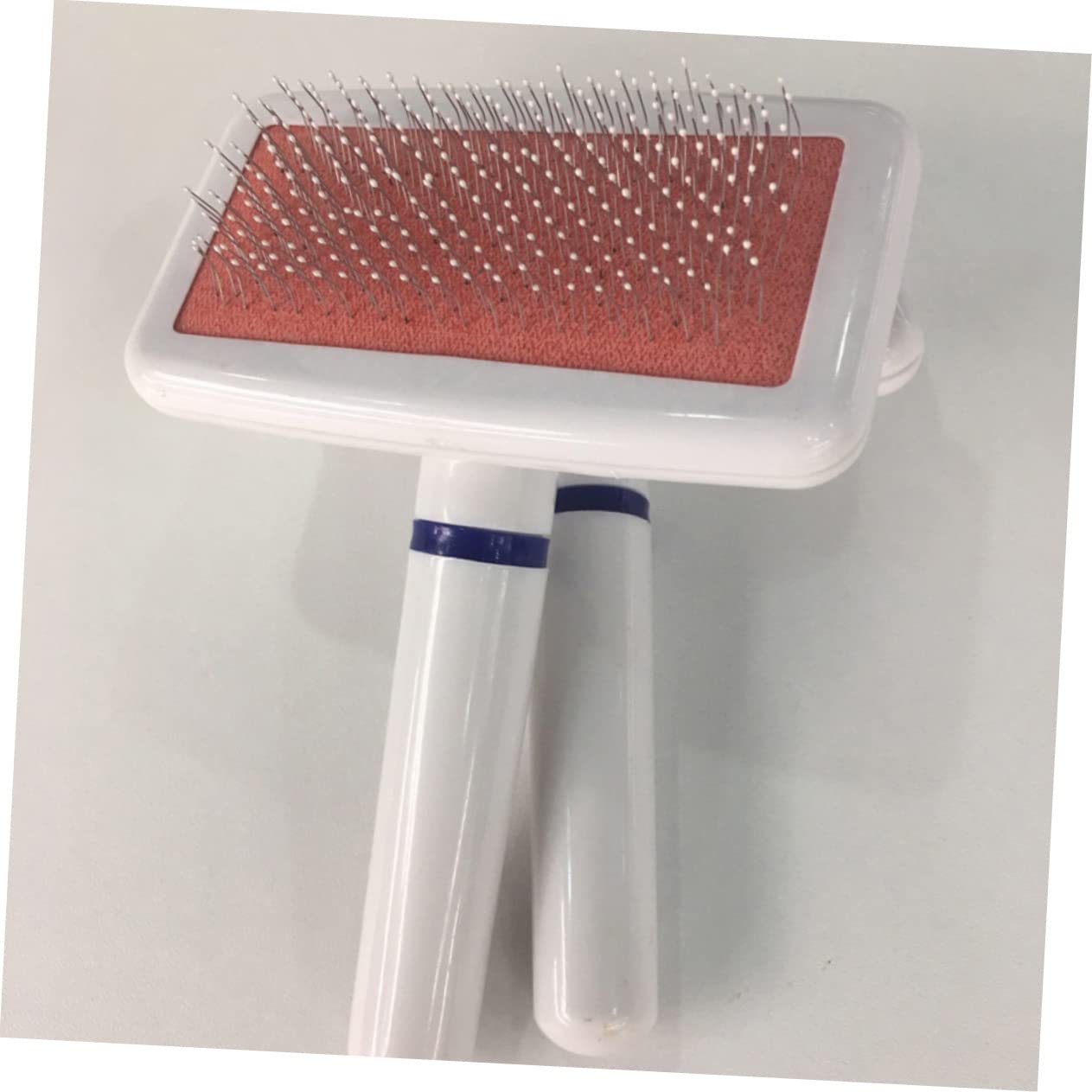 SUPVOX 4piezas Cepillo De Grooming Profesional Para Cepillo Deshedding Para y Gatos Herramienta De Cuidado Mango Ergonómico y Masaje Para Pelo Rizado y Doble