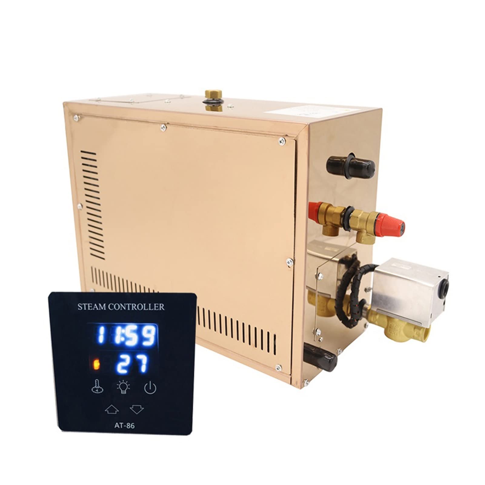 1 5kW Sprzęt do sauny parowej maszyna generator komercyjnego prysznicowego generatora prysznicowego do utraty masy ciała i spa nadwozia Potężny, prosty