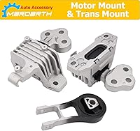 Vista 2 de Soportes de motor y transmisión compatibles con Cherokee 2014-2021, Chry-sler 2015-2019 2015-2019 2.4L, repuesto OE 68192831AF 68418876AB 68157441AD