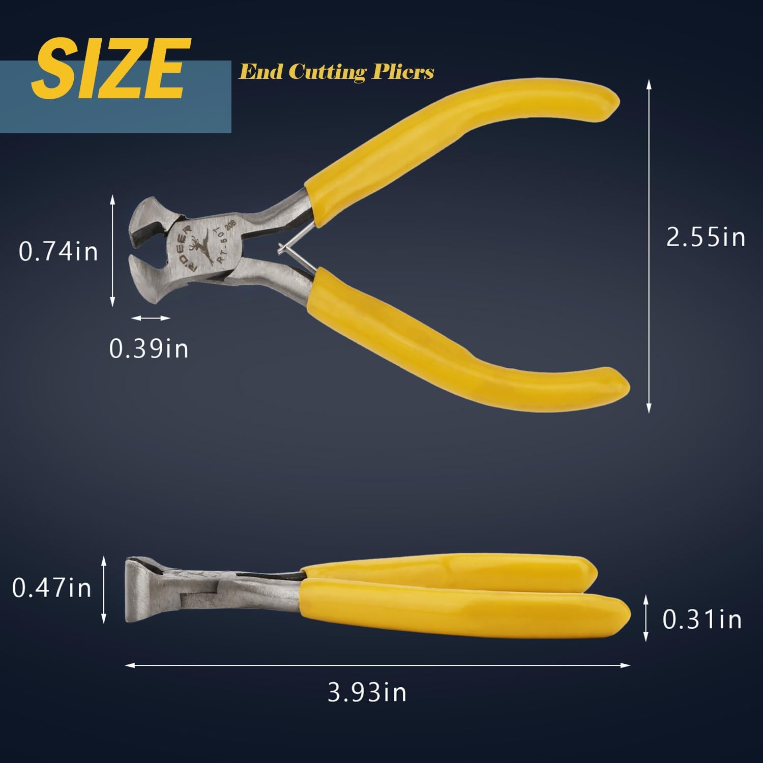 Mini Wire Cutters End Cutting Pliers Cutting Pliers Jewelry Wire Cutter Tool for Cutting Jewelry Wire Nails Pulling Beading Hobby Work Craft