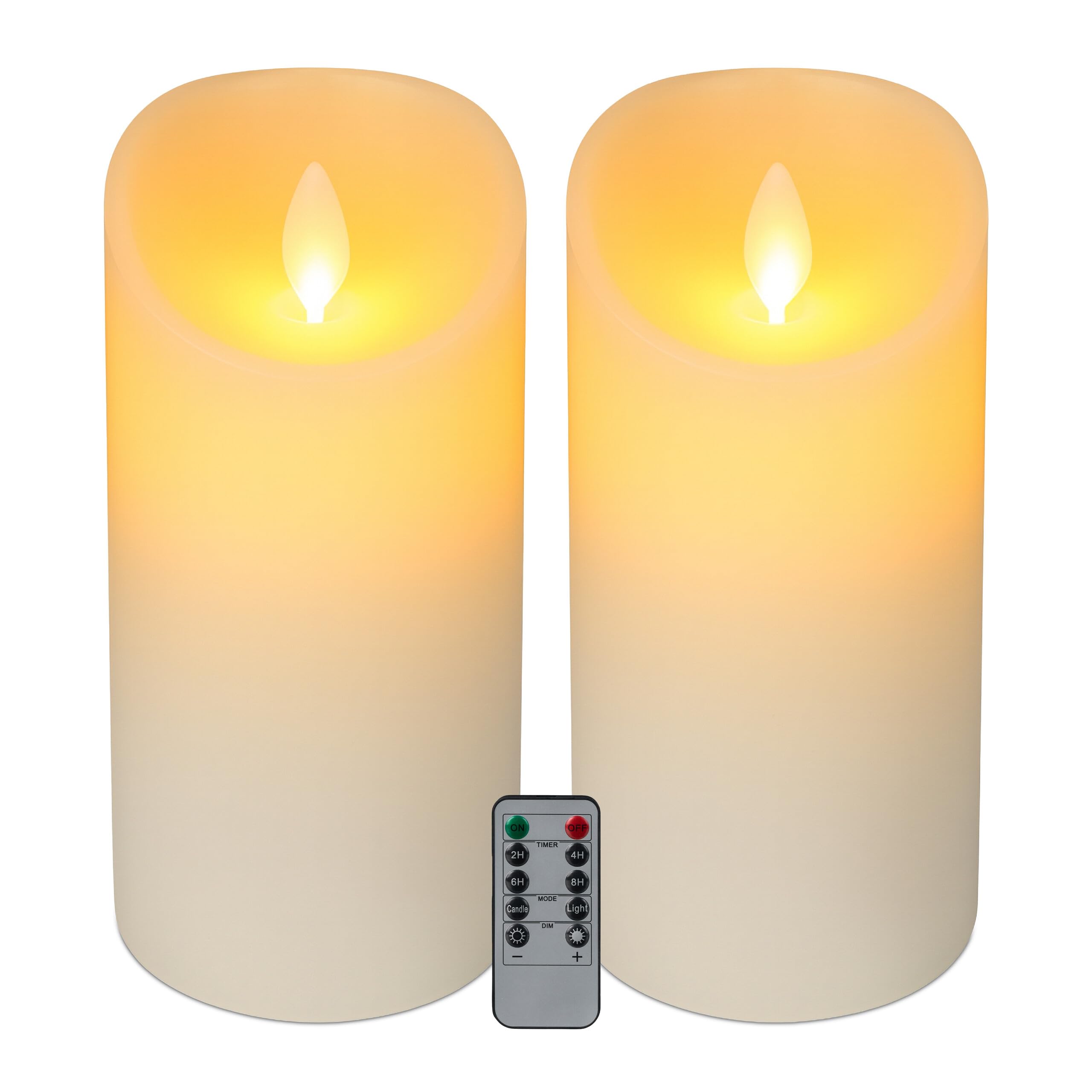 Bougies LED sans flamme pour illuminer votre intérieur en toute sécurité