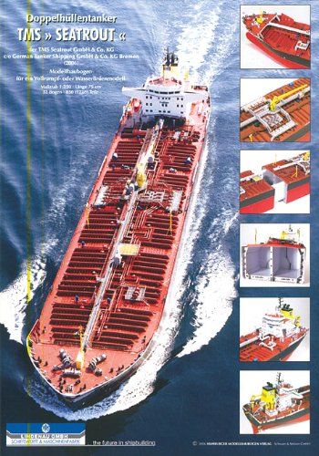 Preisvergleich Produktbild Lindenau Kartonmodell Doppelhüllentanker TMS Seatrout, 3368