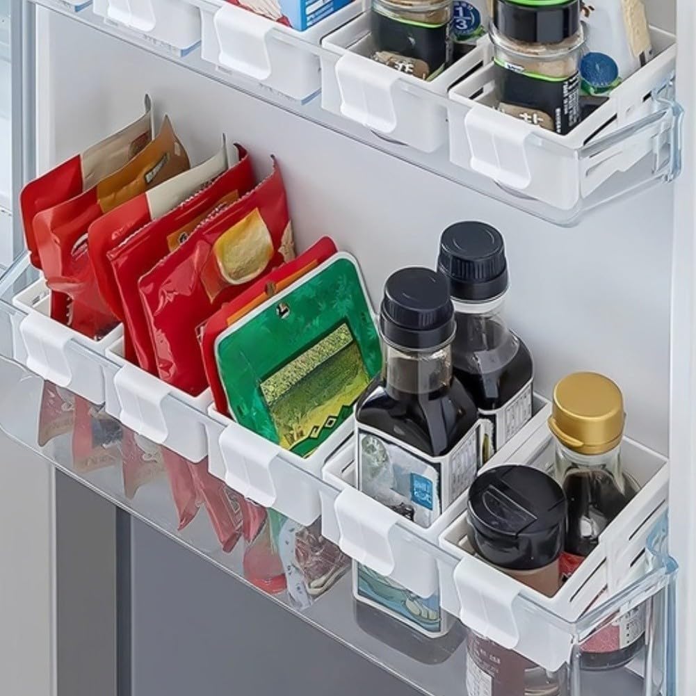 Cesta Ajustable para Puerta de Nevera Plástico(1 pc)