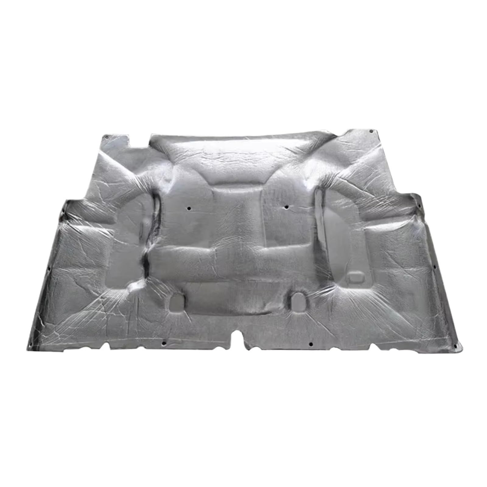 Fdurftar Silver Cotton Soundproof Cover For Jeep For Wrangler Jk 2018~2023 Front Hood Engine Heat Sound Insulation Pads Engine Hood Insulation Pad(Silver)